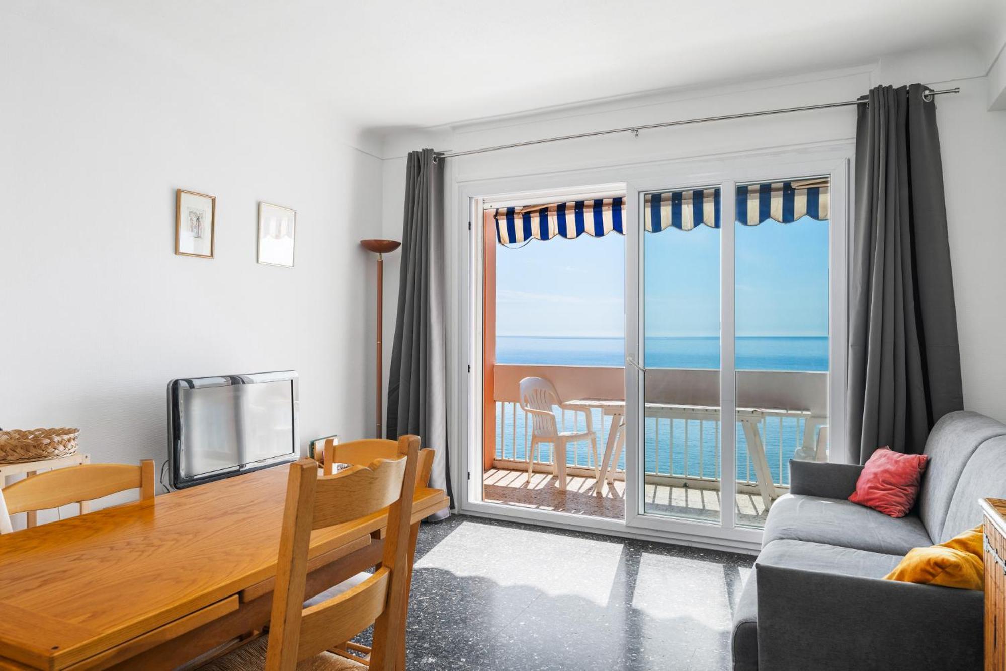 Le Panorama -Vue Exceptionnelle - Dernier Etage - Front De Mer マントン エクステリア 写真